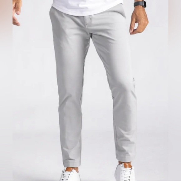 BYLT Basics Everyday Pant 2.0 Standard Fit Tall Color: Storm Size: 33 Tall - Picture 7 of 8
